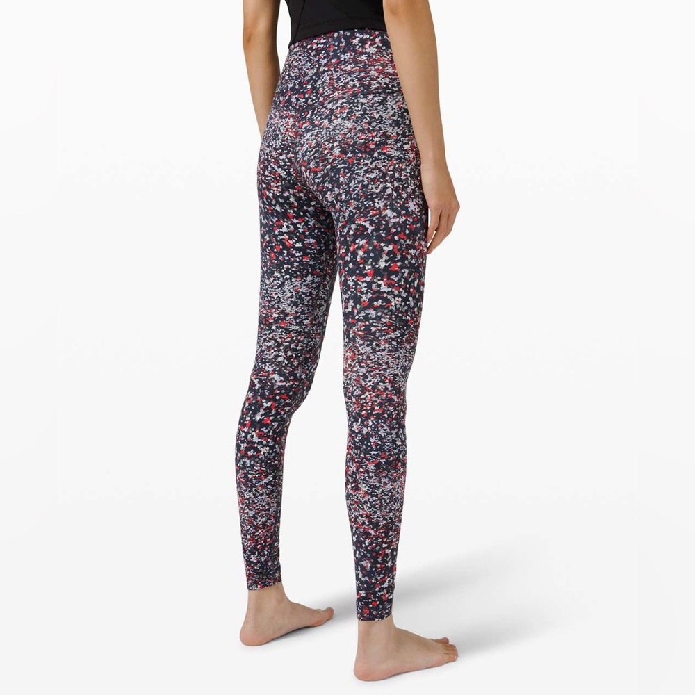 EUC Lululemon Align Pant 28" in Water Blossom Multi size 12